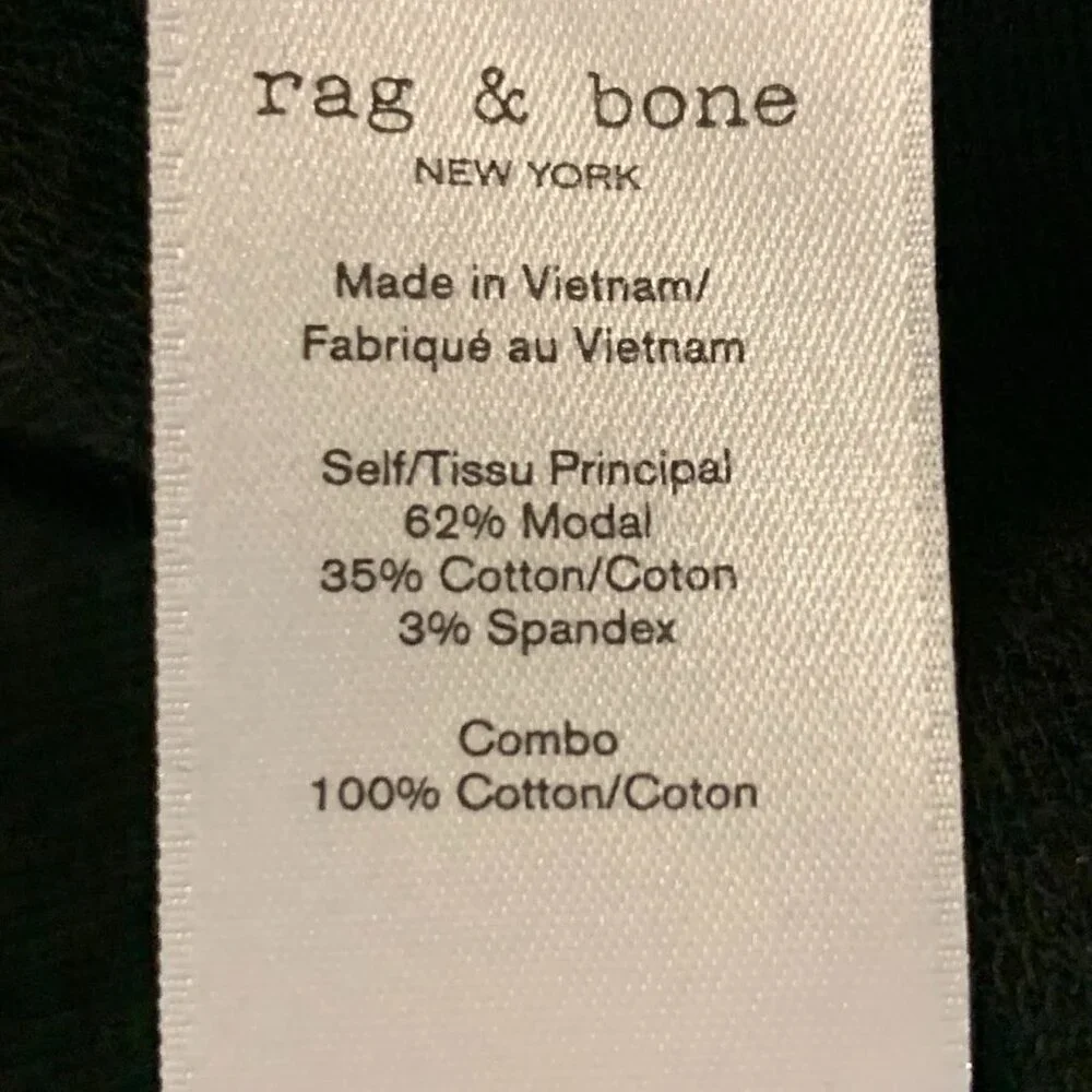 Rag & Bone Women's V Neck Long Sleeve Stretch‎ Tight Knit Sweater Size XXS